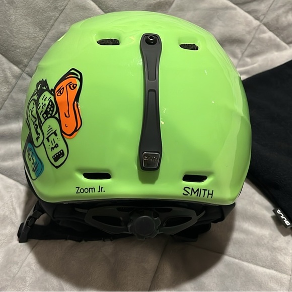 Smith Youth Ski Helmet, lime green - Picture 3 of 9